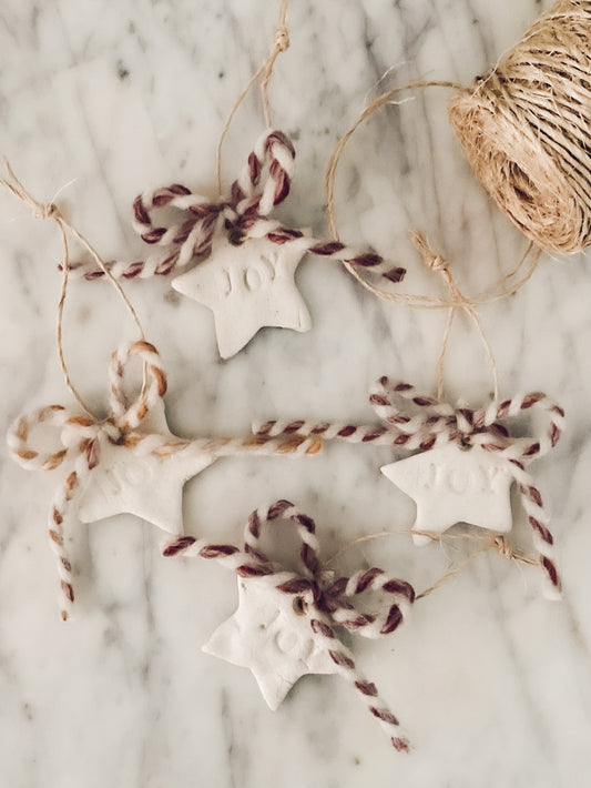 salt dough ornaments tutorial