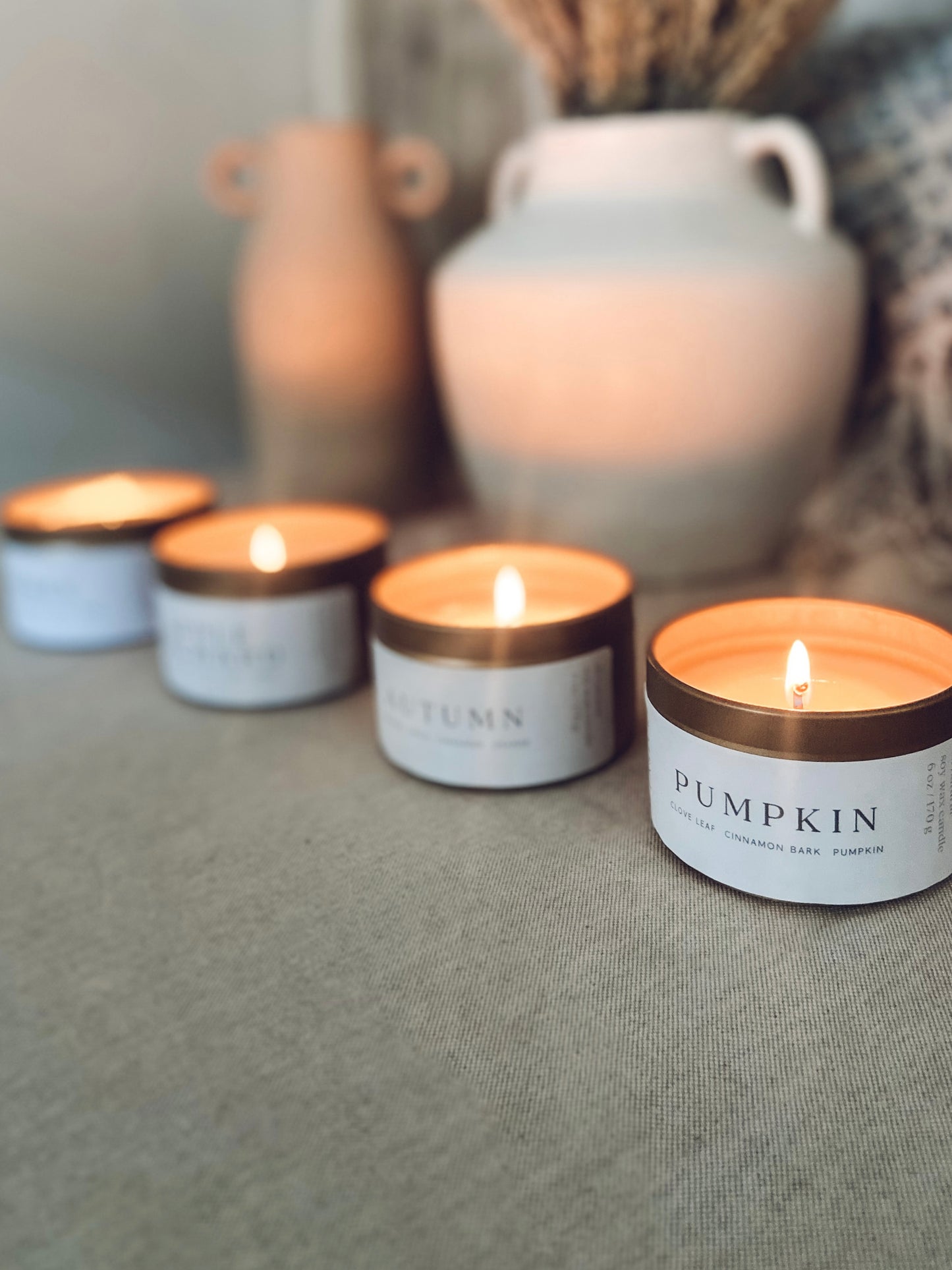 Fall Collection-Soy Wax Candles