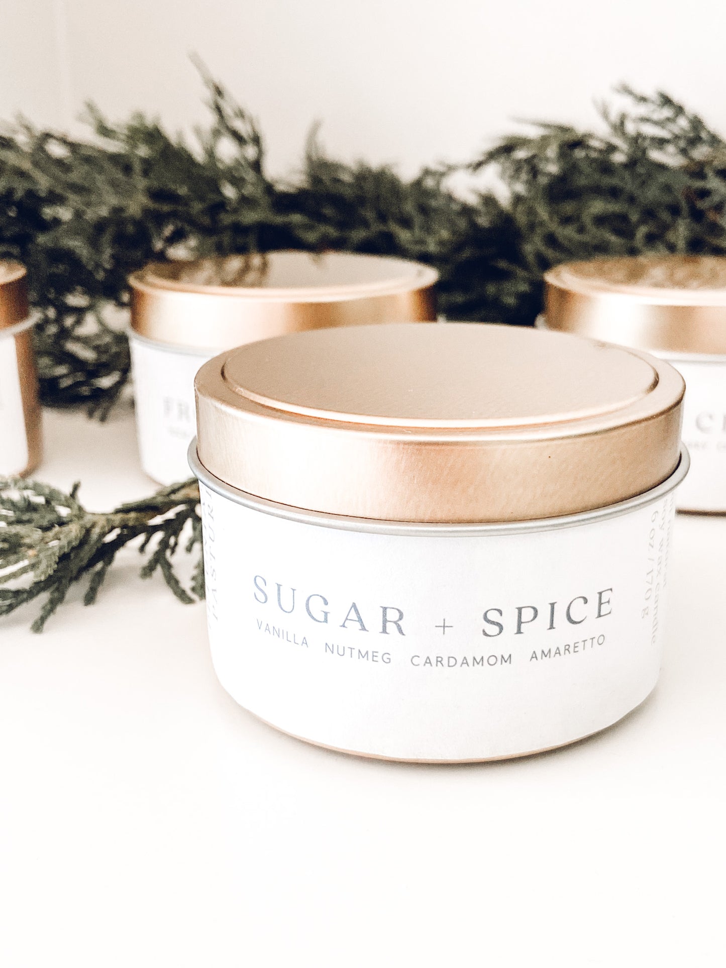 Holiday Collection-6 oz. Soy Wax Candles
