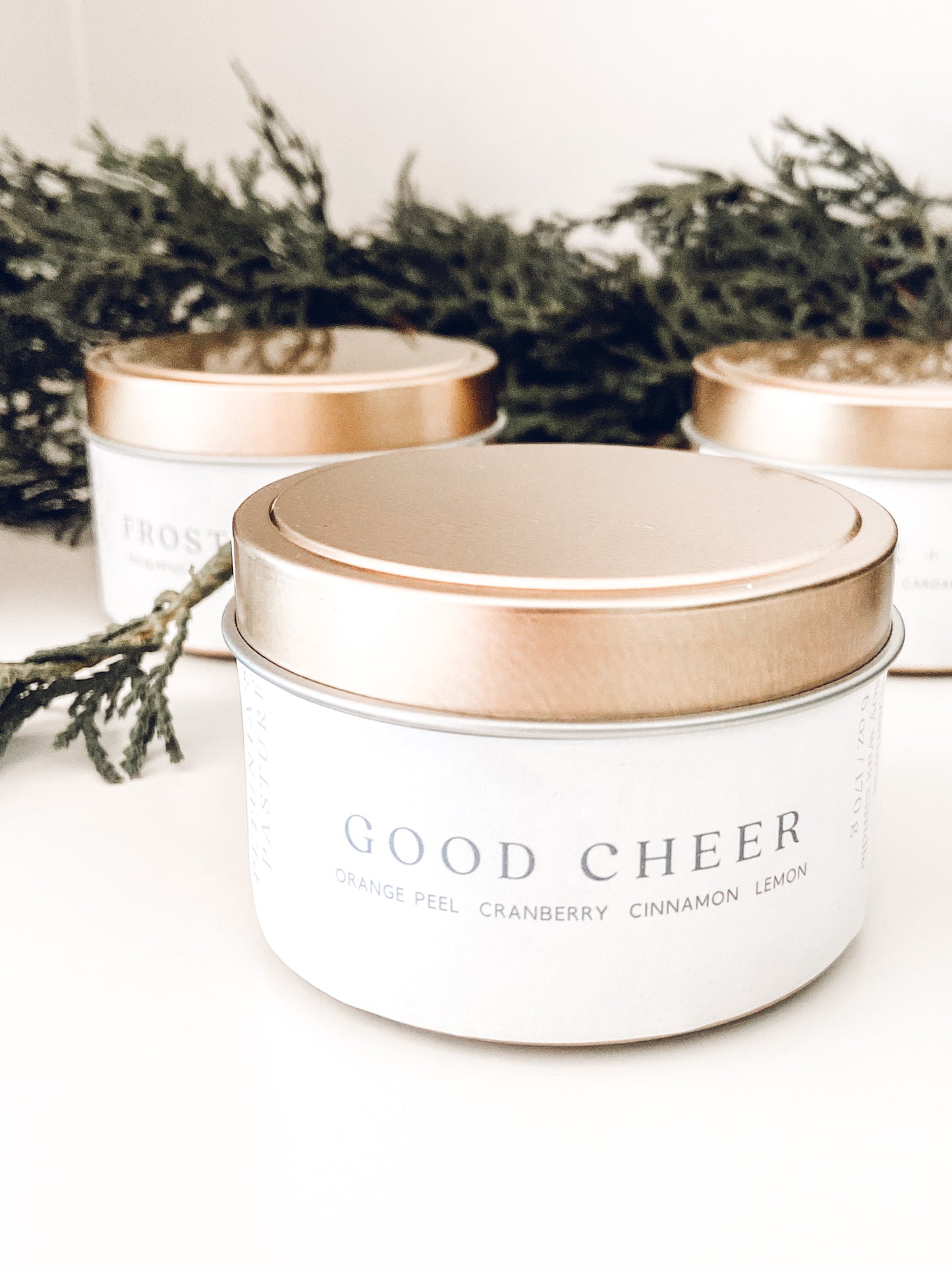 Holiday Collection-6 oz. Soy Wax Candles