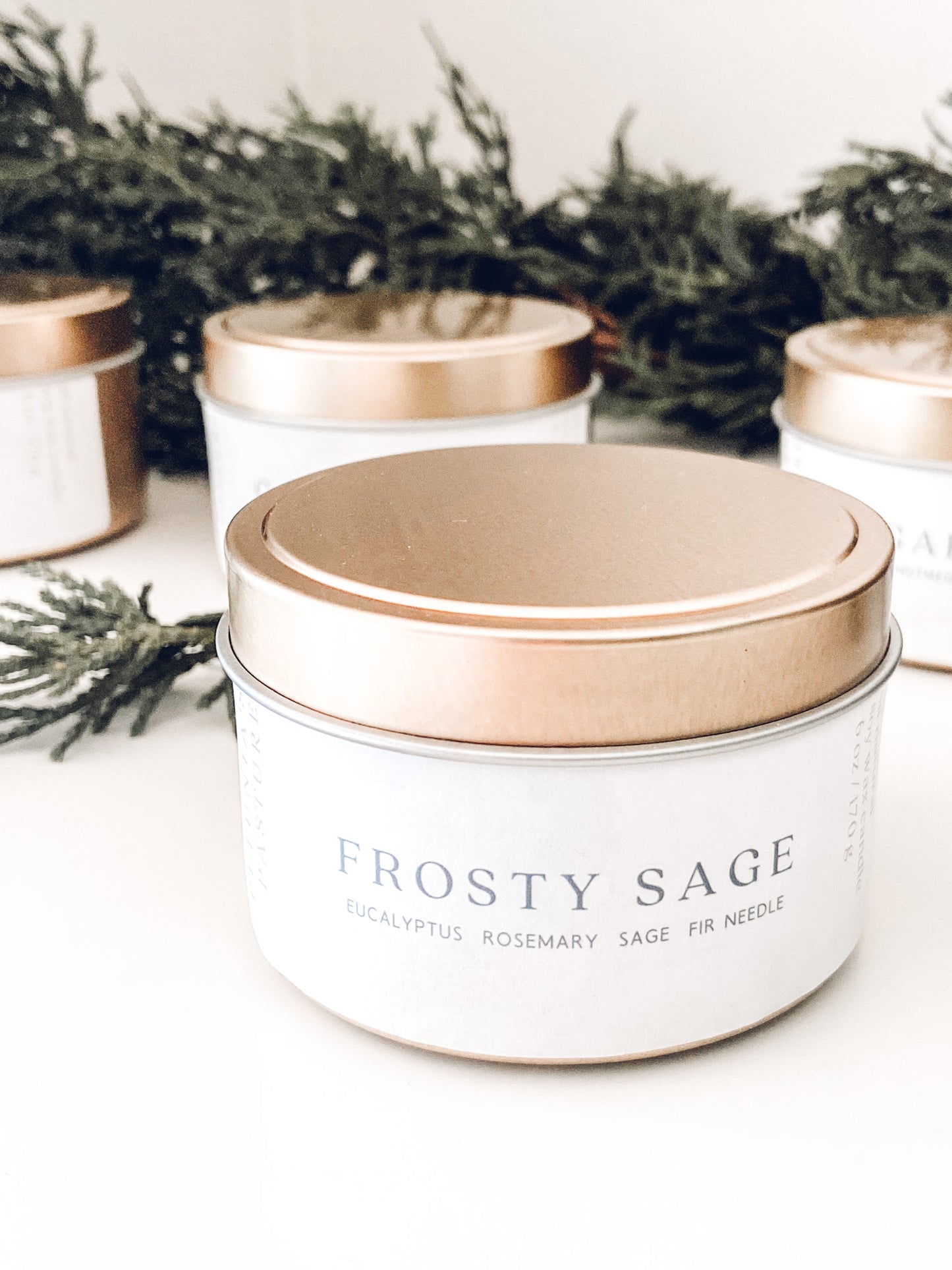 Holiday Collection-6 oz. Soy Wax Candles