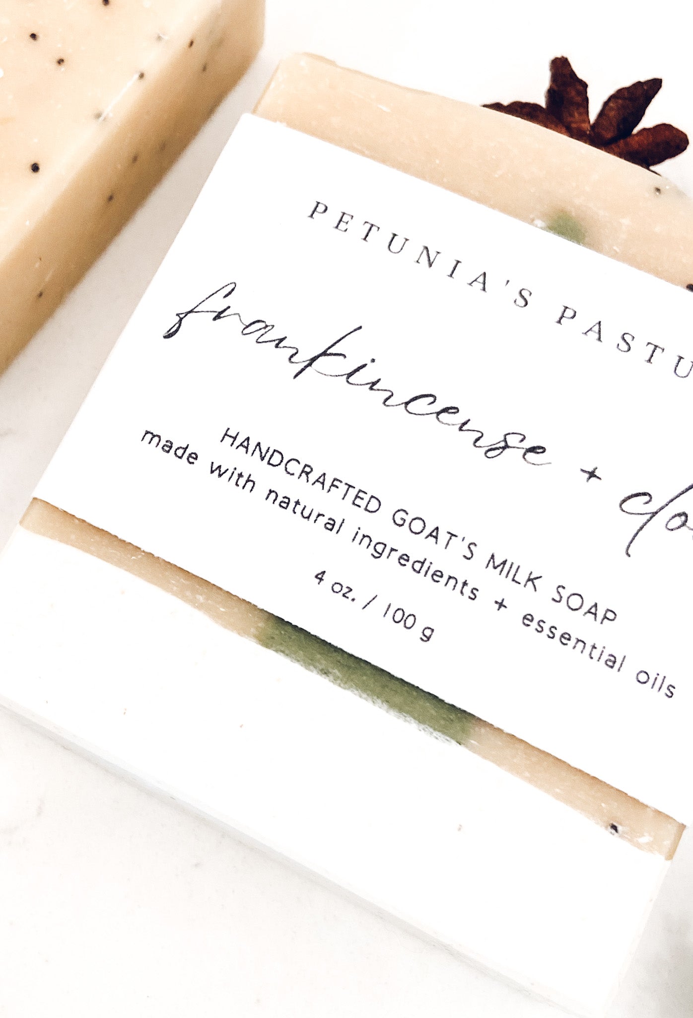 Frankincense + Clove Goat Milk Soap Bar