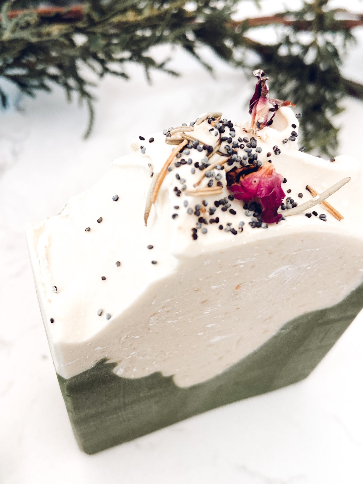 Winter Mint Goat Milk Soap Bar