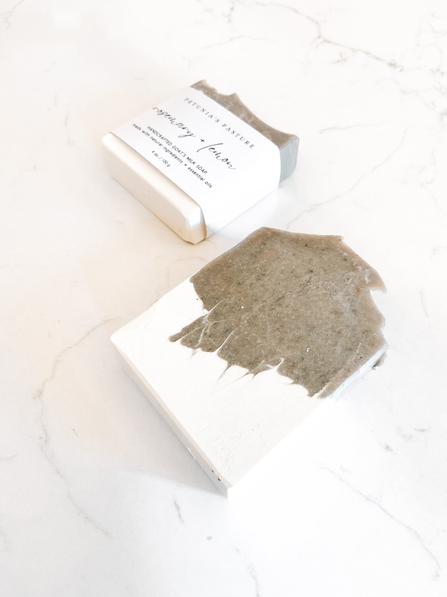 Rosemary + Lemon Goat Milk Soap Bar