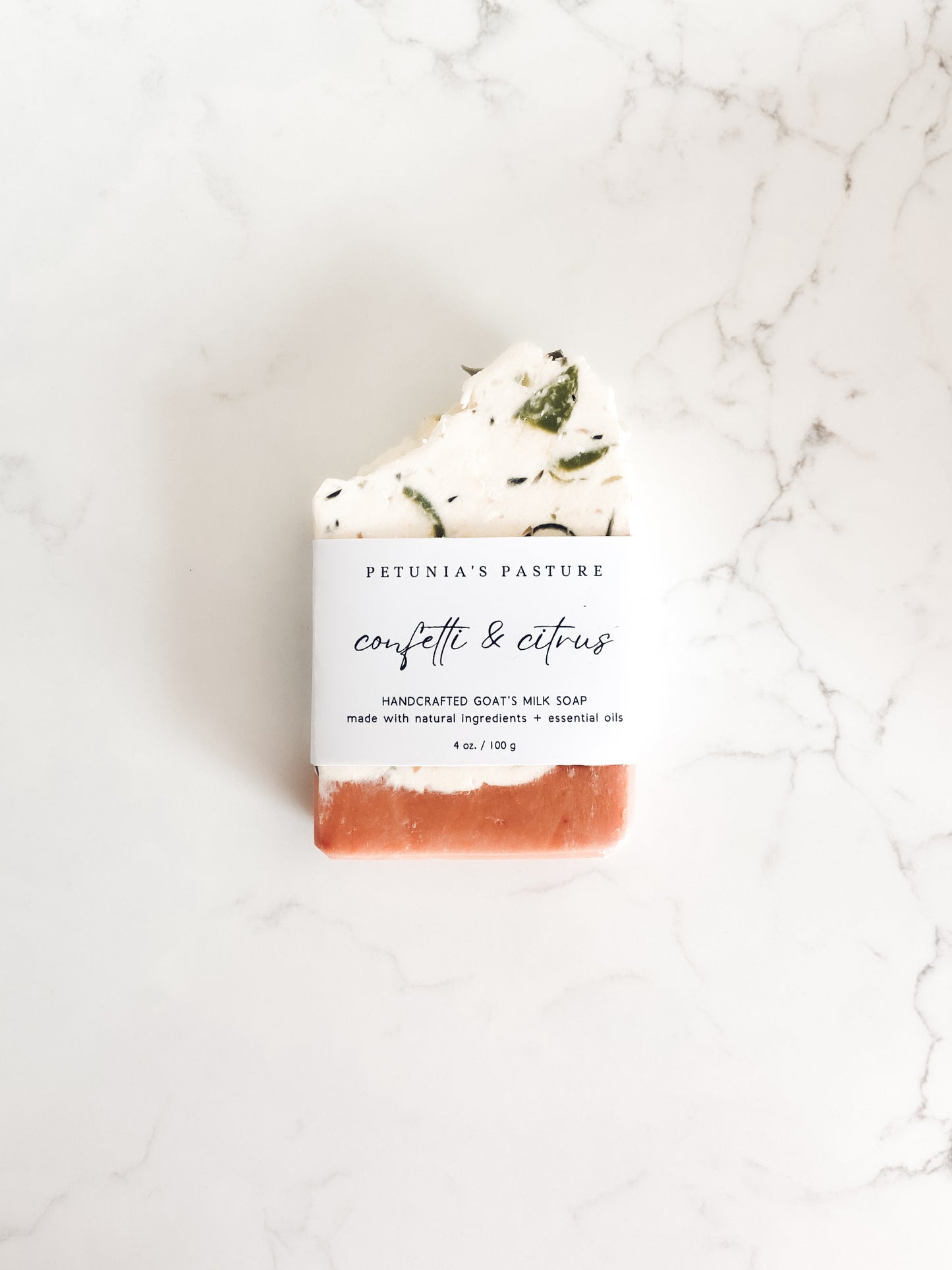 Confetti & Citrus Goat Milk Soap Bar