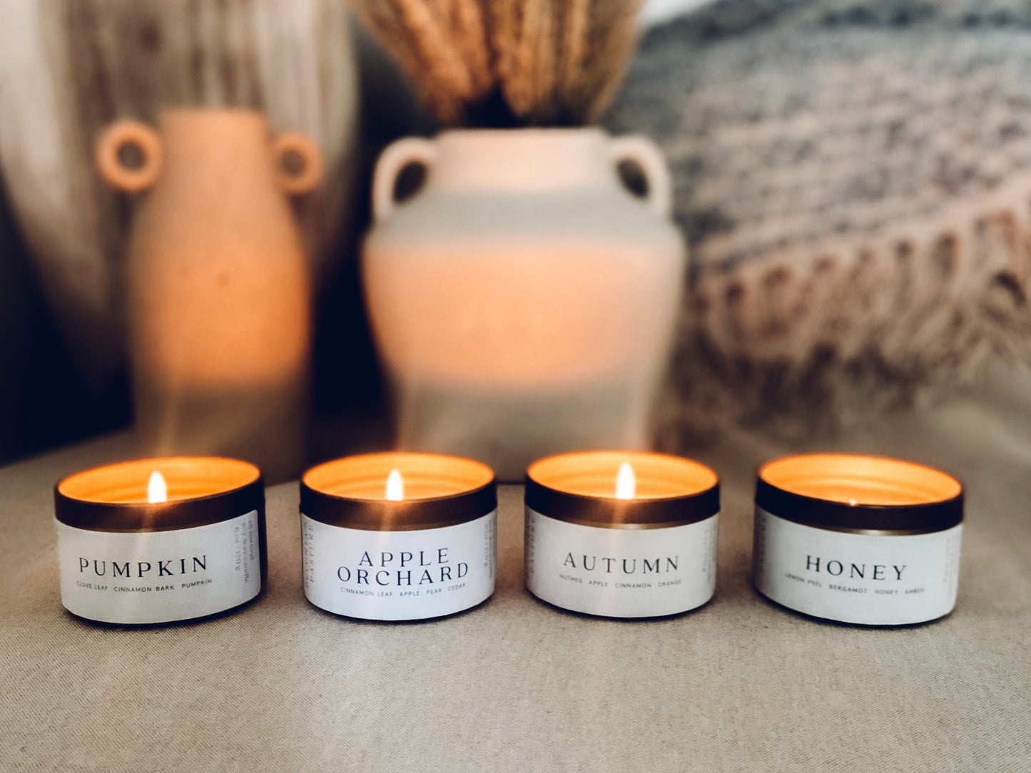 Fall Collection-Soy Wax Candles