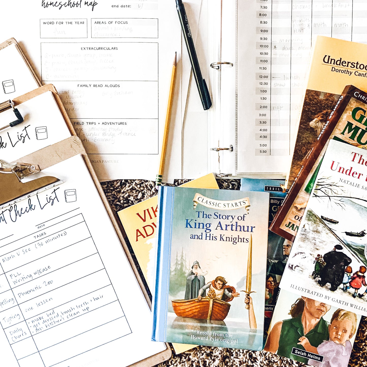 Homeschool Planning Pages Bundle